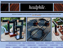 Tablet Screenshot of headphile.com